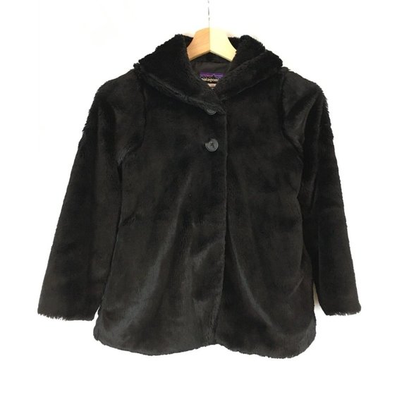 Patagonia Jackets & Coats Patagonia Girls Pelage Fleece Faux Fur